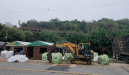 충북 진천군, 걸미산 일원 포장마차 철거 생활밀착형 숲 조성
