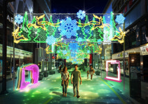 2024 광복로 겨울빛 트리축제 개막…내년 2월까지