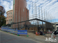 순천 교회 옆 신축 공사 불안 민원 해소 미진