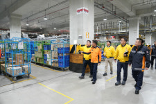 부산소방, 다이소 부산허브센터 현장 점검…대응력 강화