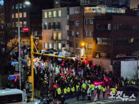 尹 함께 싸우겠다 메시지…관저 앞 체포 저지 집회 과열