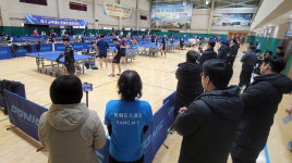 제1회 영천시·트뤼드배 오픈 탁구대회 성료…400여명 참가