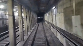 부산도시철도 선로 누비고 다닌 멧돼지…경로는 오리무중