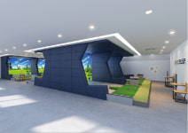 대구백화점 프라자점에 스크린 파크골프장 문 연다