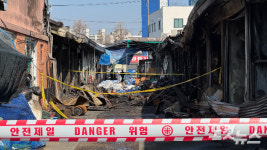 화재로 터전 잃은 광주 송정시장…상인 40%는 화재 보험 없어