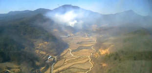 건조특보 경북 곳곳서 잇단 산불…1.1ha 소실