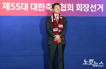 4연임 성공한 정몽규, '중징계 리스크'는?…문체부 
