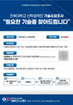 전북대 산학협력단 기술수요조사, 우수기술 기업 연계