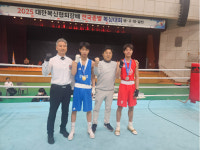복싱 천재 안골포중 이준희, 전국복싱대회 3연패 달성
