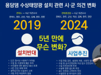 138만 상수원에 축구장 39개 규모 수상태양광?…주민 수용성 관건