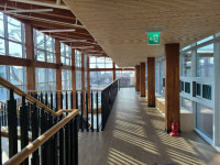 울산 주전초, 미래행 학교로 변신…40% 이상 목재로