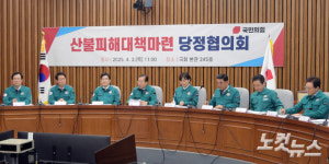 당정, 산불 피해지역에 임시주택 2700동 설치 지원키로