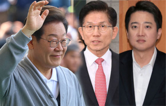 부산 잡아라…이재명·김문수·이준석 공약 격돌