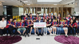 미래 인재가 미래 인재를 응원 강릉 명주초 학생들이 장학금 기부