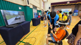 스포츠버스 몰고 임곡초로…광주시체육회, 움직이는 체육관 눈길