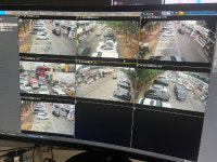 파란색은 공영, 빨간색은 민영 경포 해안상가 주차 민원 해소되나