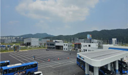 대구 금호워터폴리스 시내버스 공영차고지 준공