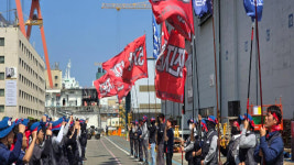 HD현대重 노조, 올해 첫 파업…사측 제시안, 조합원 능멸