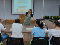 LH 재능모아봉사단, 소화성가정서 힐링 아로마테라피 재능기부