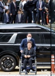통일교 '정교유착' 의혹 한학자 총재 영장심사 출석