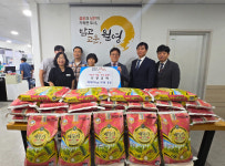 신광교회, 사랑의 쌀 60포 월영·문화동에 기탁
