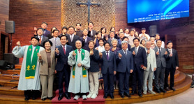 예장통합 106회 총회 임원단, 한일장신대에 발전기금 5천만 원 기탁