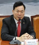 발언하는 김승수 국민의힘 가짜뉴스 감시특위 위원장