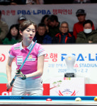 '당구 여제 천적? 차세대 美女 스타 우뚝!' 정수빈, 우승 놓쳤지만 강렬했던 첫 결승 무대