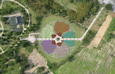 경주 황성공원 빛누리정원, 무궁화 동산으로 탈바꿈