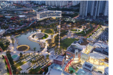 걸어서 아울렛·워터파크·호텔 이용…롯데 관광유통단지 인기