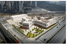 양산 사송신도시 첫 공공복합시설 공정률 57%…10월 준공 목표