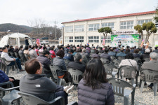 폐교를 농촌체험 거점으로 경주시, 용동2리 마을사업 준공