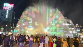 5·18민주광장 빛의 음악분수 4일 첫선