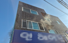 대전 도마동 상가주택 화재…60대 연기흡입