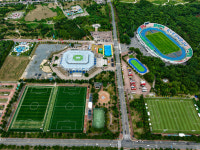 경주 화랑대기 앞두고 축구장 새 단장…성공적 대회 준비 완료