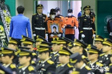 고 김진석 소방위 영결식