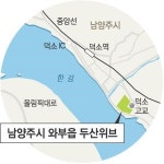 [역세권 아파트 탐방] 남양주시 와부읍 두산위브