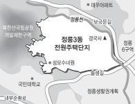 정릉3동 9만평 전원주택단지 조성