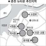 춘천 도심 지도가 달라진다