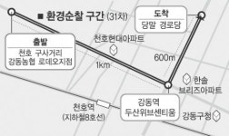 [현장행정]신동우 강동구청장의 ‘환경순찰’