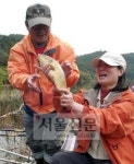 김원기·신순옥 부부와 떠난 충남 청양 도림지 낚시여행