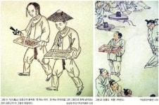 [그림이 있는 조선풍속사] (29) 엿 파는 아이