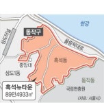 하숙촌 흑석동 ‘한강 뉴타운’으로