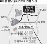 화성 동서간도로 건설 표류