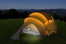 태양에너지 이용하는 ‘첨단 텐트’ 개발 추진