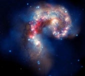 은하계 충돌 순간 담은 초고화질 사진 공개