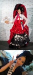 ‘미스유니버스’ 김주리, 붉은색 황진이 한복+메이크업 공개