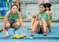 [꼴찌를 위해]  한국 女 1600m 계주, 올 시즌 최고 기록에도 눈물