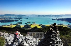‘남해 최고 전망대’ 경남 하동 금오산