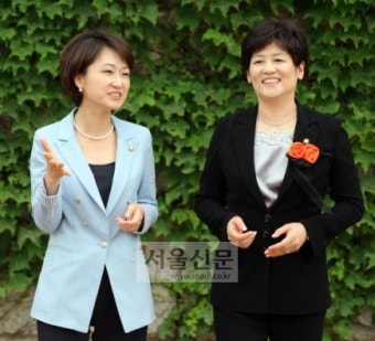 임기 한달차 초선 ‘워킹맘’ 새누리 강은희·민주 이언주 의원의 톡톡 수다